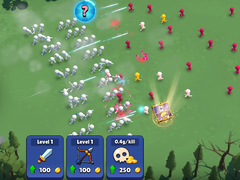 খেলা Stickman Tower Defense Idle 3D