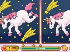 খেলা Unicorn Find The Differences