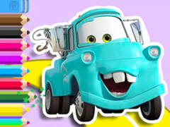 খেলা Coloring Book: Mater Cars