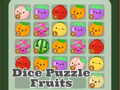 খেলা Dice Puzzle Fruits
