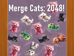 খেলা Merge Cats: 2048!
