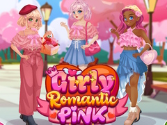 খেলা Girly Romantic Pink