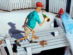 খেলা Drunk Man 3D