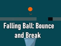খেলা Falling Ball: Bounce and Break