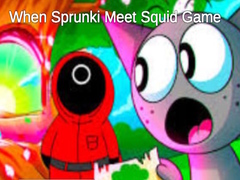 খেলা When Sprunki Meet Squid Game