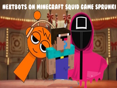 খেলা Nextbots on Minecraft Squid Game Sprunki