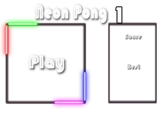 খেলা Neon Pong 1