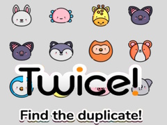 খেলা Twice! Find the Duplicate!
