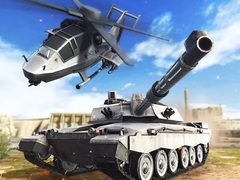 খেলা Strategy of war. Tanks and helicopters