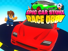 খেলা Epic Car Stunt Race Obby