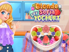 খেলা Blonde Sofia: Dry Yoghurt
