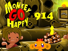 খেলা Monkey Go Happy Stage 914
