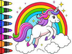 খেলা Coloring Book: Magical Unicorn
