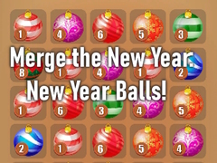 খেলা Merge the New Year: New Year Balls!