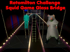 খেলা Rato Milton Challenge Squid Game Glass Bridge