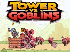 খেলা Tower vs Goblins