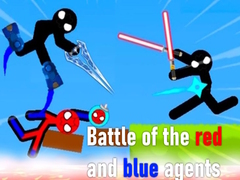 খেলা Battle of the red and blue agents
