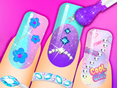 খেলা Coloring Book: Nail Art