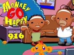 খেলা Monkey Go Happy Stage 916