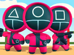 খেলা Jigsaw Puzzle: Squid Game Mobs