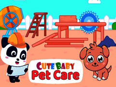 খেলা Cute Baby Pet Care