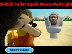 খেলা Skibidi Toilet Squid Game Red Light