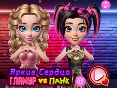 খেলা Vibrant Hearts Glamour vs Punk
