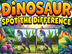 খেলা Dinosaur Spot the Difference
