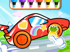 খেলা Coloring Book: Racing Car