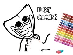 খেলা Huggy Coloring