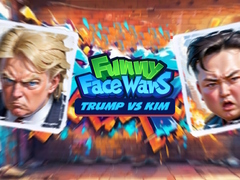 খেলা Funny Face Wars Trump vs Kim