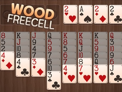 খেলা Wood Freecell