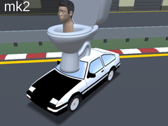 খেলা Skibidi Toilet Racing Multiplayer