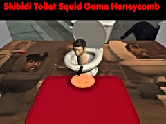 খেলা Skibidi Toilet Squid Game Honeycomb