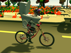 খেলা Skibidi Toilet Bike Riding