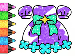 খেলা Coloring Book: Glow Dress