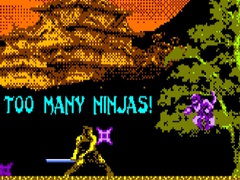 খেলা Too Many Ninjas!