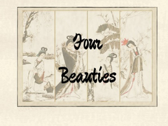 খেলা Four Beauties