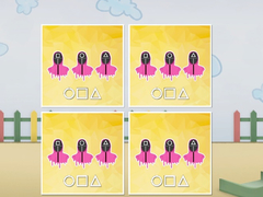 খেলা Squid Game Memory Card Match