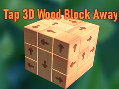 খেলা Tap 3D Wood Block Away