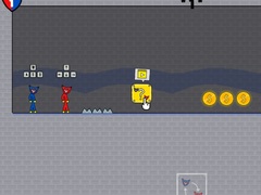 খেলা Stickman Huggy Party Duo