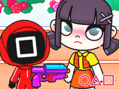 খেলা Jigsaw Puzzle: Squid Game VS Avatar