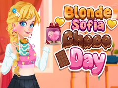 খেলা Blonde Sofia: Choco Day