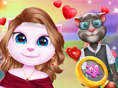 খেলা Kitty Couple Lovely Valentine