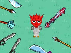 খেলা Red Sprunki With A Sword