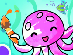 খেলা Coloring Book: Aquarium
