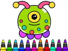 খেলা Coloring Book: Alien