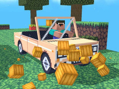 খেলা Noob: Obby in a Car