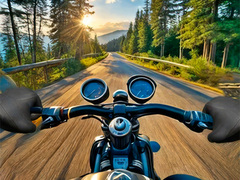খেলা Motorcycle Racer: Road Mayhem