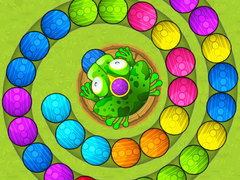 খেলা Frogtastic Marble Adventure